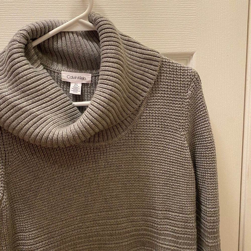 Cozy gray sweater